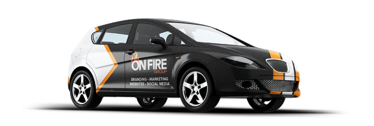 Philadelphia Branding Agency Car Wrap Mockup
