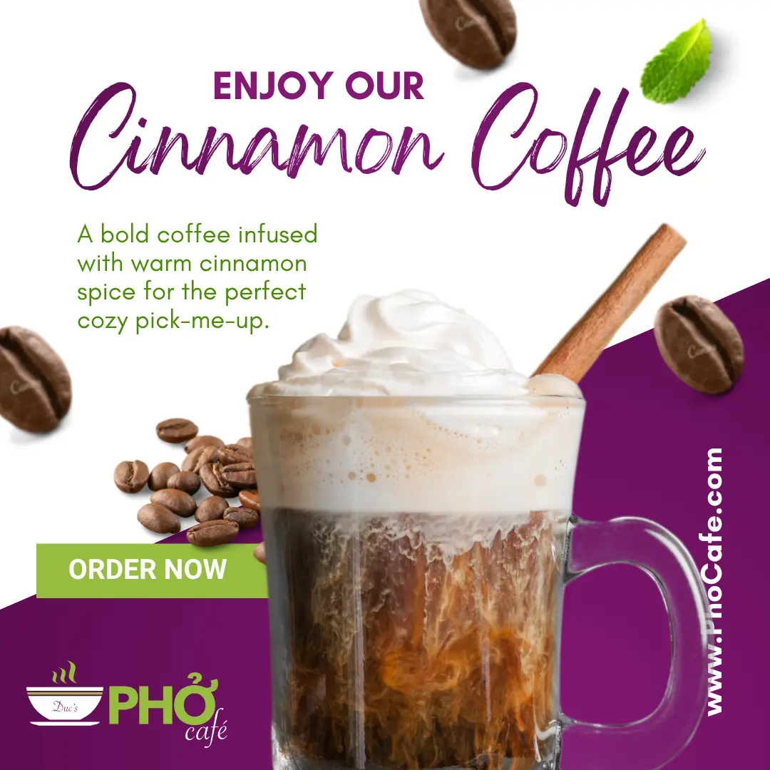 Duc's Phở Café Social Media Graphic