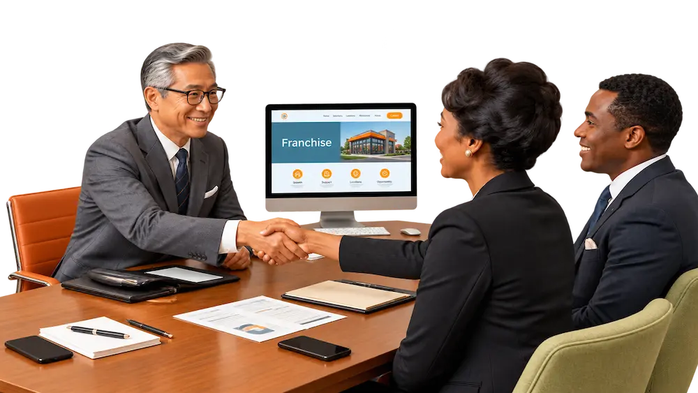 franchise meeting of buyers seeks answers to questions