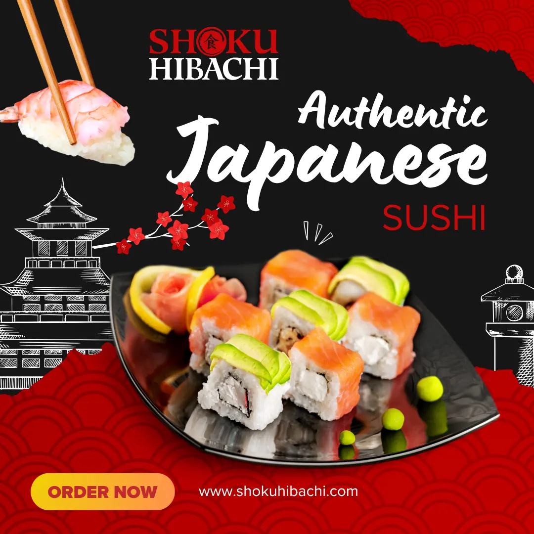 Shoku Hibachi Social Media Graphic