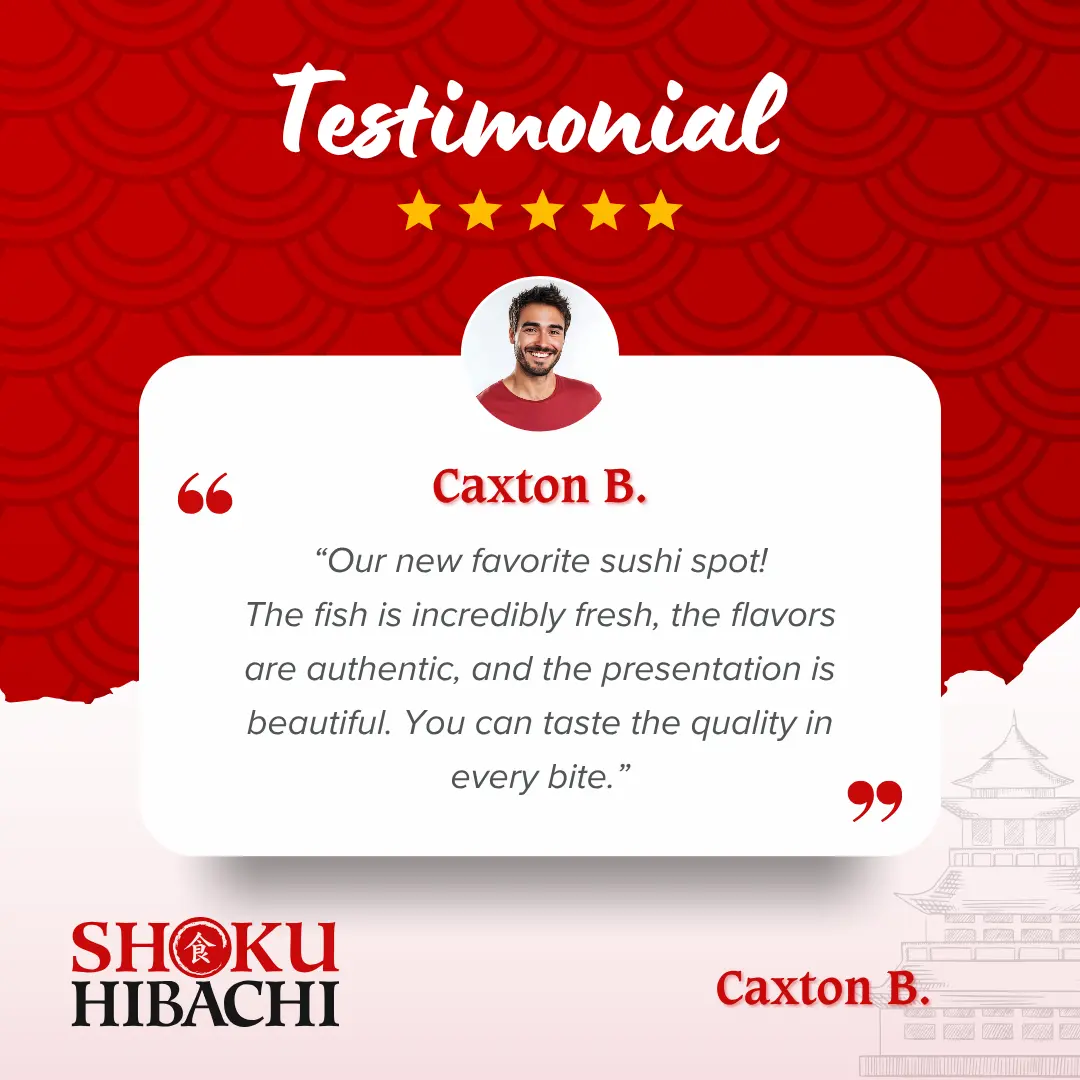 Shoku Hibachi Social Media Graphic